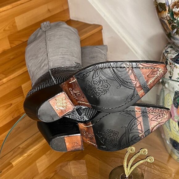 JO GHOST MIDNIGHT MAGIC OVER THE KNEE BOOTS - Picture 7 of 9